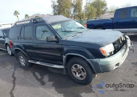 2001 Nissan Xterra Xe-V6 из США, поврежденный, VIN 5N1ED28T11C534902